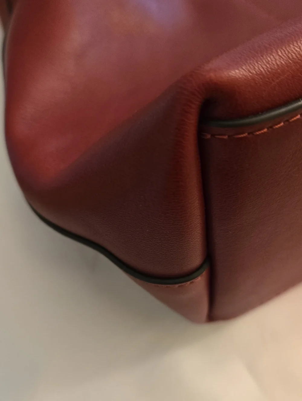 NWOT Coach Brooklyn 39 Shoulder Hobo Bag Merlot